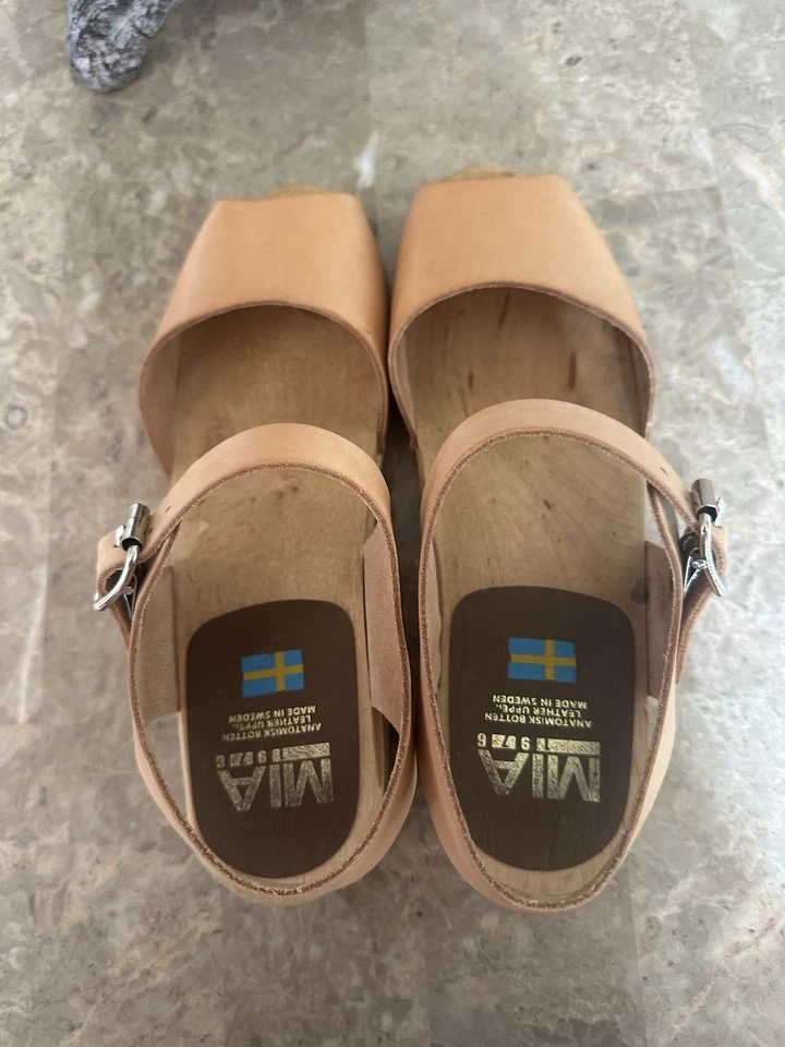 Zuecos de madera MIA Anja talla 39 Foto 3 de 4