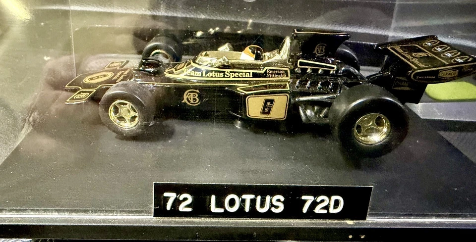1972 F1 World Champion Lotus 72D John Player Special Fittipaldi #6 Corgi 1/36 ! - Image 3 of 4