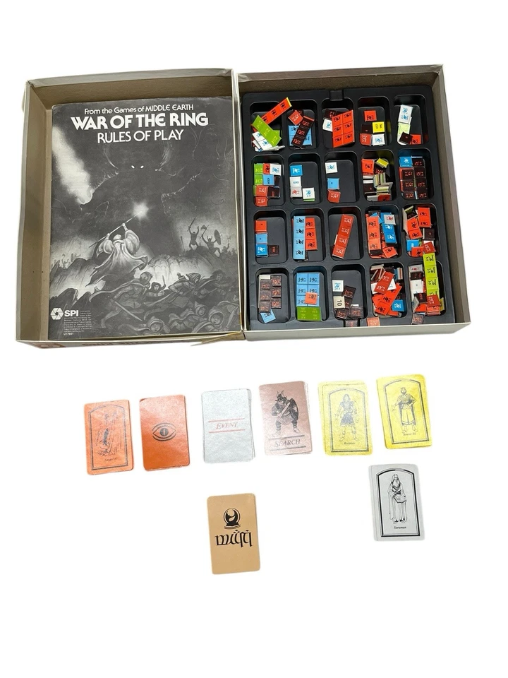War of the Ring - SPI 1790 - Vintage Lord of the Rings  Board Game 1977 - Image 2 of 4