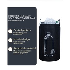 Panier à Linge Pliable Grande Capacité pour Rangement Vêtements et Jouets