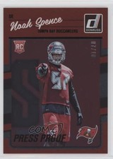 2016 Donruss Rookies Press Proof Black 7/10 Noah Spence #334 a8r