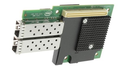Network interface card Intel 2x10GbE SFP+ PCIe 2.0 Mezzanine X520DA2OCPG2P20