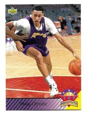 DOUG CHRISTIE 1992-93 UPPER DECK TOP PROSPECTS CARD NEAR MINT+ CONDITION