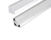 2M Eckprofil Eckleiste Eck Aluprofil Alu Schiene Led Leiste FüR Led-Streifen