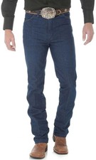 NEW MENS WRANGLER Cowboy Cut 936 Slim Fit BLUE Jeans SIZE 36 36