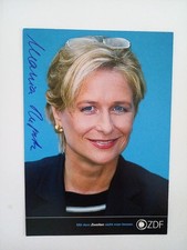 Marina Ruperti - ZDF - autografo originale - cm 15x10 circa - cartolina autografata