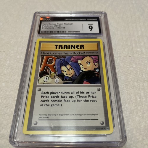 Here Comes Team Rocket! (Unlimited) graded CGC 9 for sale on eBay