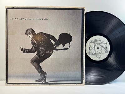 Pop Rock LP BRYAN ADAMS Cuts Like a Knife A&M 1983 VG/+ with Inner