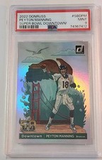 Peyton Manning 2022 Donruss Super Bowl Downtown Broncos Sp Psa 9 Mint