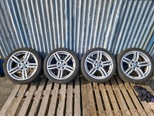 GENUINE BMW 5 6 SERIES F10 F11 F13 351M SPORT 19" INCH ALLOY WHEELS X4