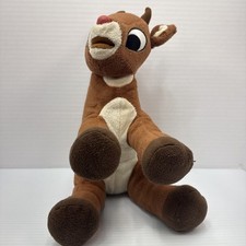 Rudolph The Red Nose Reindeer Plush Stuffed Animal 2008 Island of Misfit Toys