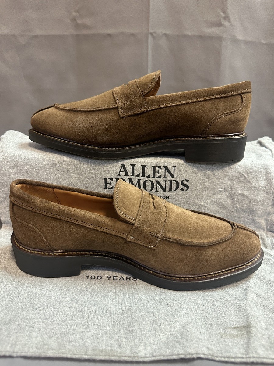 New Allen Edmonds DENALI Slip-On Penny Loafers in Brown  display picture 1