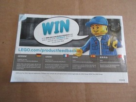 LEGO City camper 60117 - manual #1