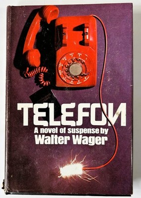 Telefon, Walter Wager, Warner Books 1975 HC w DJ