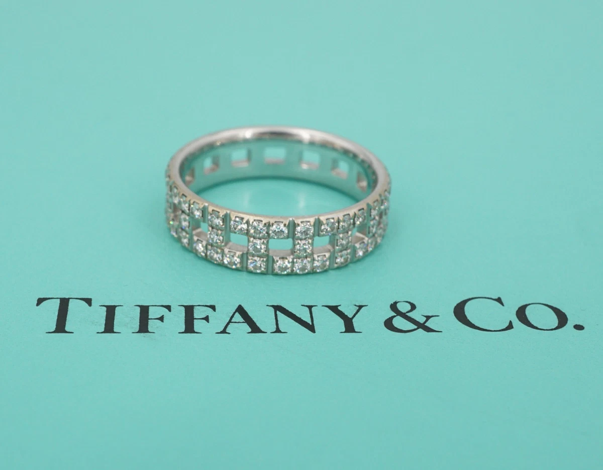Tiffany & Co. Diamond Wedding Ring 8 Ring Fine Rings for sale | eBay