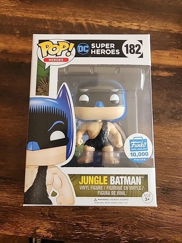Funko Pop! DC Super Heroes #182 Jungle Batman Funko Shop Exclusive