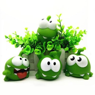 Rope Frog Vinyl Rubber Games Doll OM NOM Candy Gulping Monster Toys Fig-lk