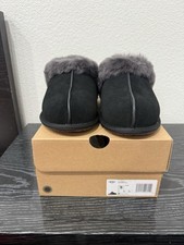 UGG Women Scuffette II In Black Size 9
