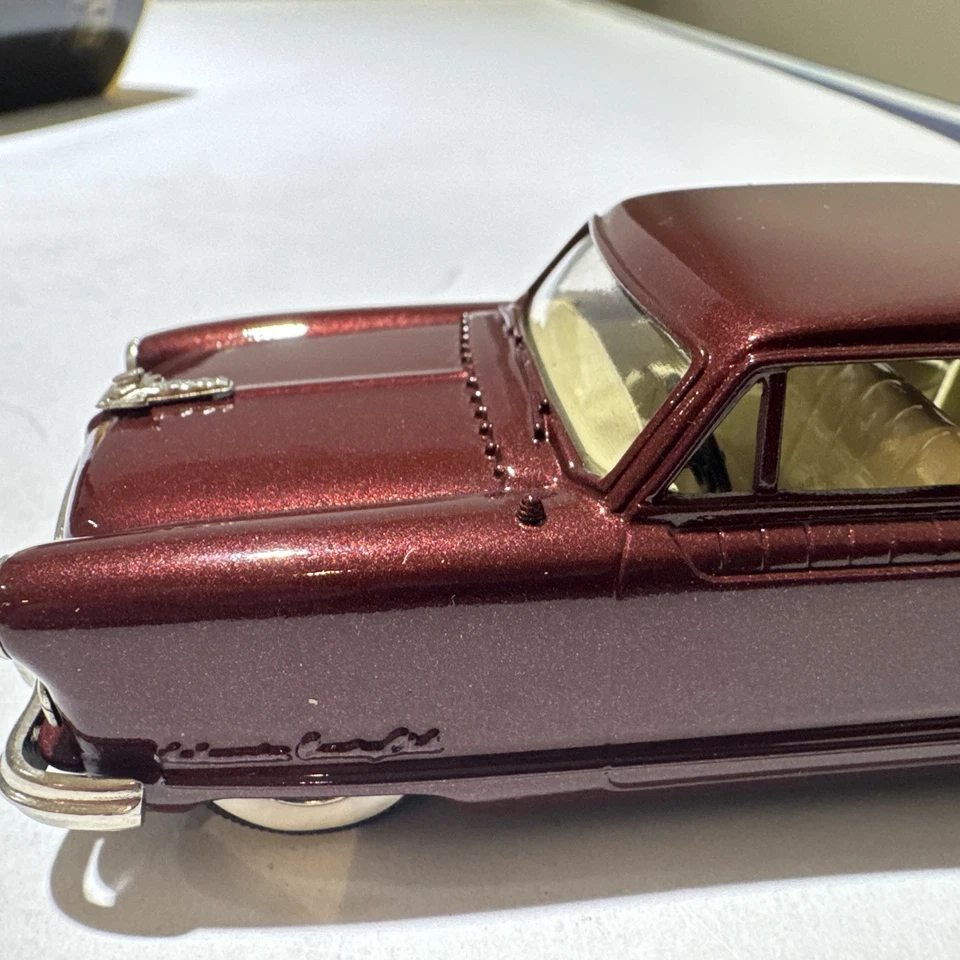 Brooklin BRK34 1954 Nash Ambassador Borgoña 1:43 con caja Foto 4 de 4