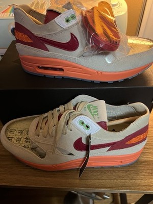 BRAND NEW Nike Air Max 1 x CLOT Kiss of Death; Men s 8 Women s 9.5