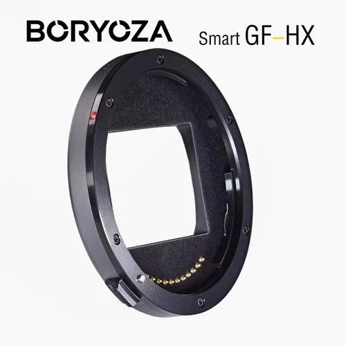BORYOZA GF-HX AutoFocus Lens Adapter for Fujifilm GFX Lens to Hasselblad XCD
