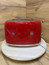 SMEG Two Slice Toaster in RED – RRP £149.95 used vgc 