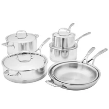 Demeyere Atlantis Proline 7 10-pc Stainless Steel Cookware Set