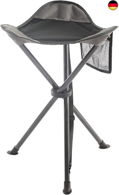 EVER ADVANCED Klapphocker Faltbar Dreibeinhocker Ultraleicht, Campinghocker