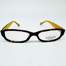 Coach HC 6001 Emily 5055 Women's Eyeglasses 50-15-135mm Dark Tortoise NO CASE