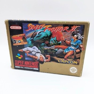 Street Fighter II - SNES Super Nintendo - in OVP Box