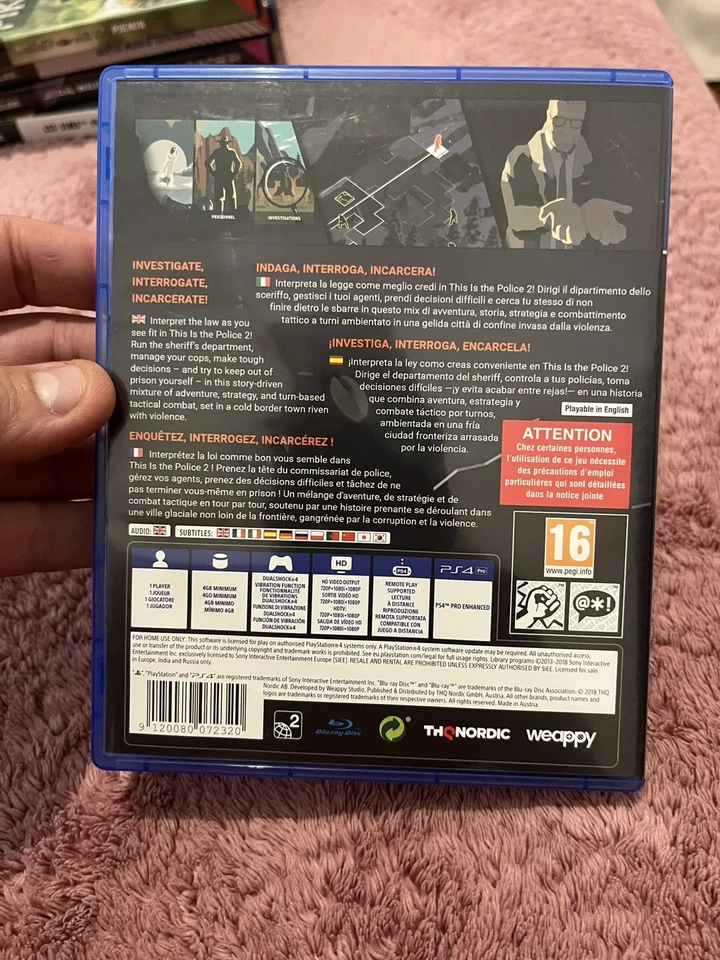 This is the Police 2 - PS4 - Playstation 4, photo 2 sur 3