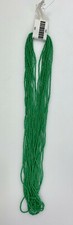 Hank of 13/0 Seed Beads - Opaque Medium Green