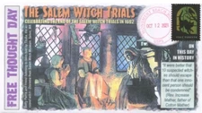 COVERSCAPE computer designed 2021 "Free Thought Day" Salem Witch Trials cover