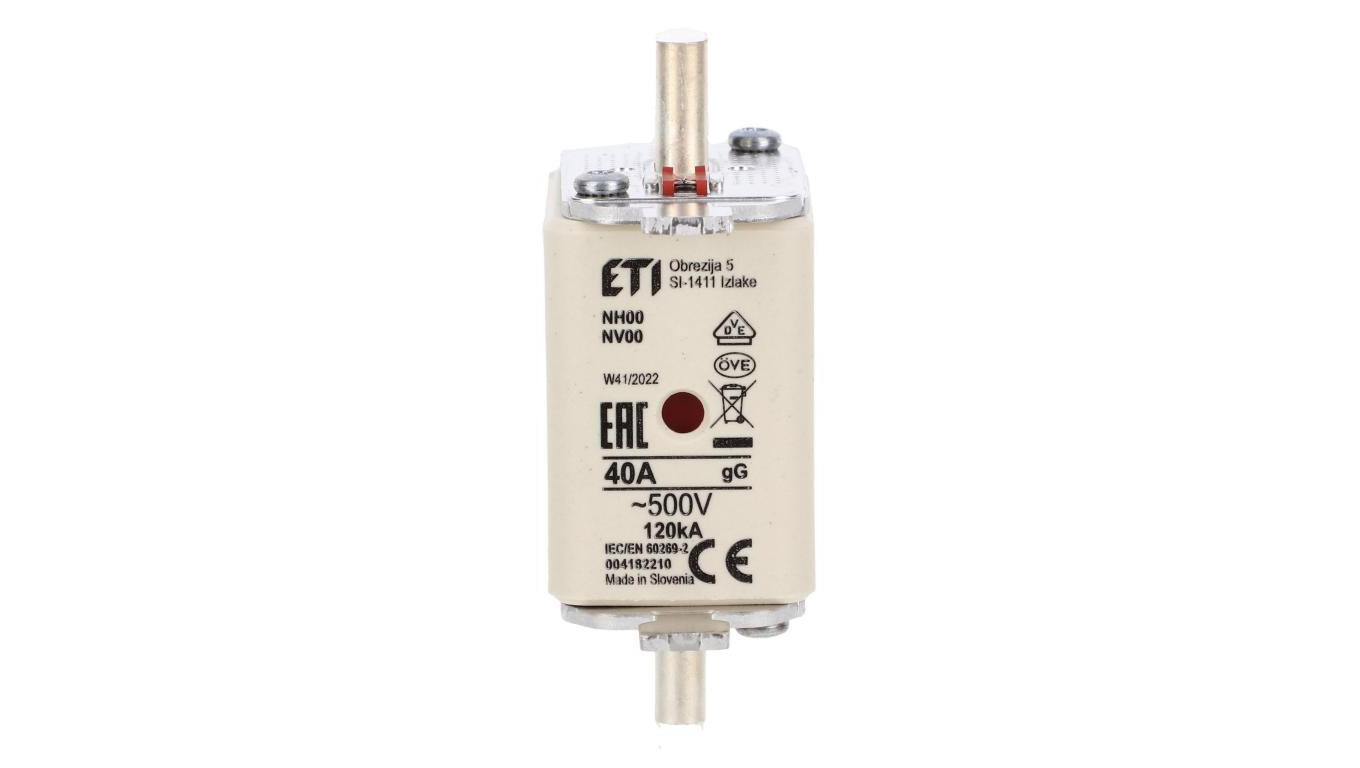 Fuse insert KOMBI NH00 gG 40A/500V 004182210 /3pcs/ /T2UK