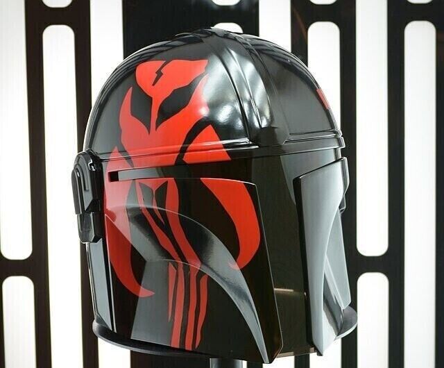 The Mandalorian Helmet Baskar Gam Boba Fett Star Wars Black Series X-MASS Gift