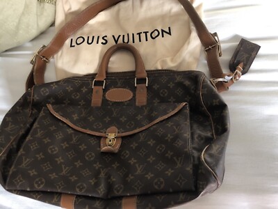 Louis Vuitton Large Monogram Duffel Bag Overnight Travel Keepall