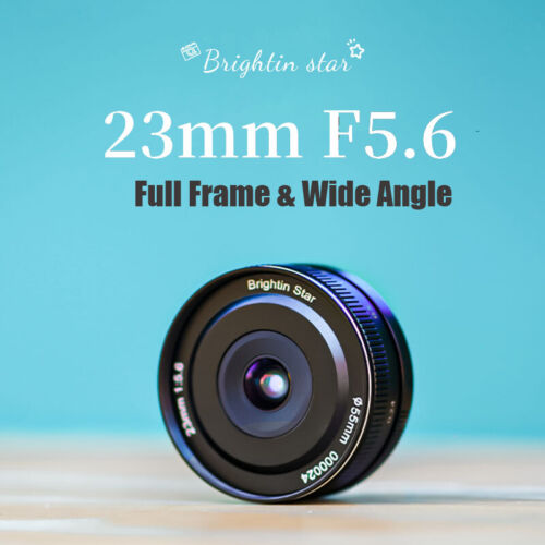 NEW Brightin Star 23mm F5.6 Full Frame Lens for Sony E/Canon RF/Nikon Z/L Mount  - Picture 1 of 6