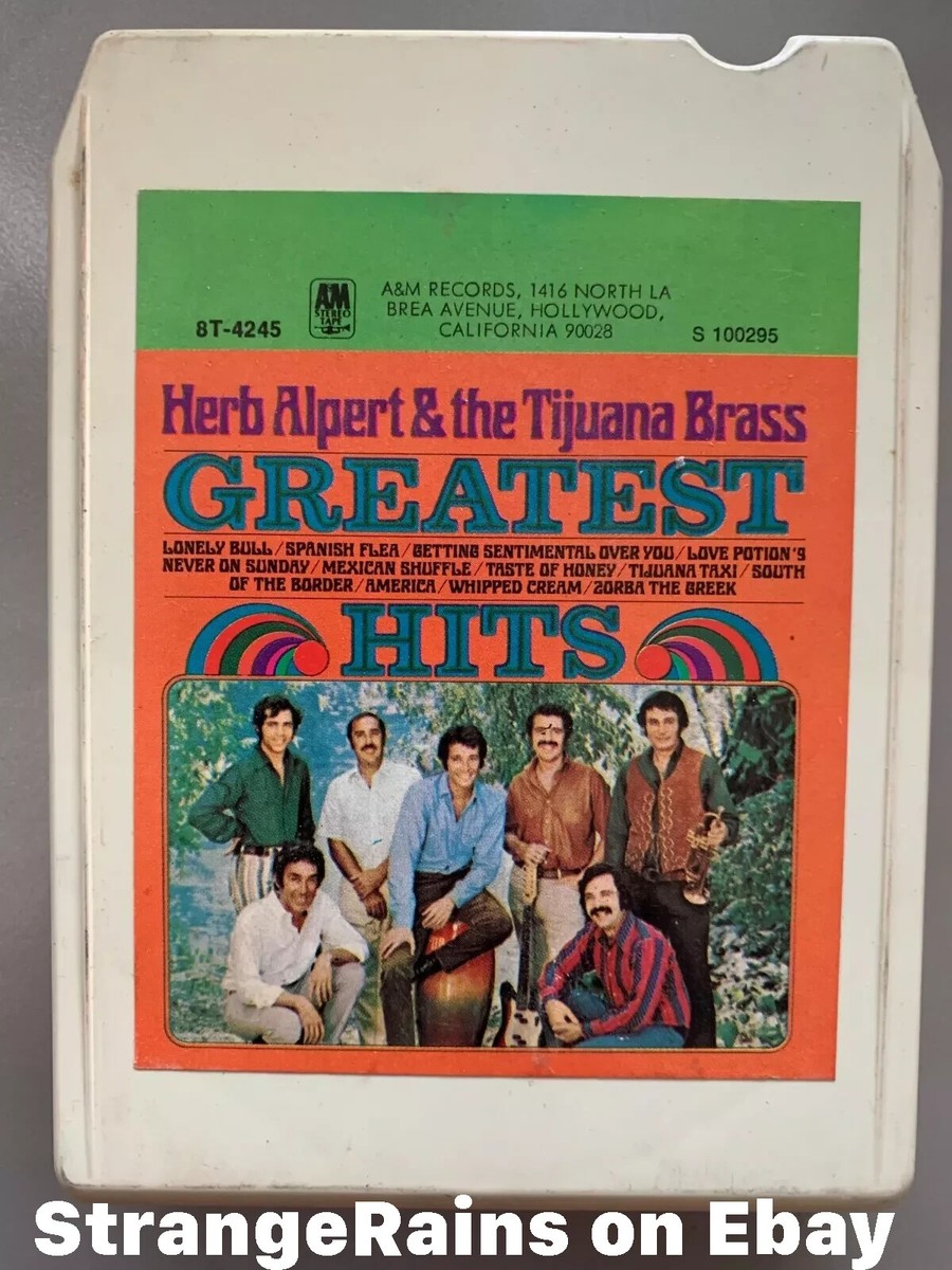 Herb Alpert & The Tijuana Brass Greatest Hits 8 Track Tape | eBay