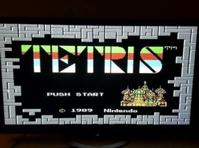 Nintendo NES - 3 in 1 Super Mario Bros.,Tetris, World Cup ( Nur das Modul ) gut