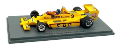 Miniature Spark 1/43 ATS D2 Ford-Cosworth - Hans-Joachim Stuck - GP Espagne 1979