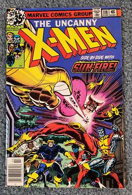 X-MEN #118 Marvel 1979 1st MARIKO YASHIDA BYRNE ART/CLAREMONT NEWSSTAND - VF