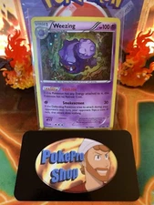 2016 Pokémon XY Black Star Promo Weezing XY163 - LP