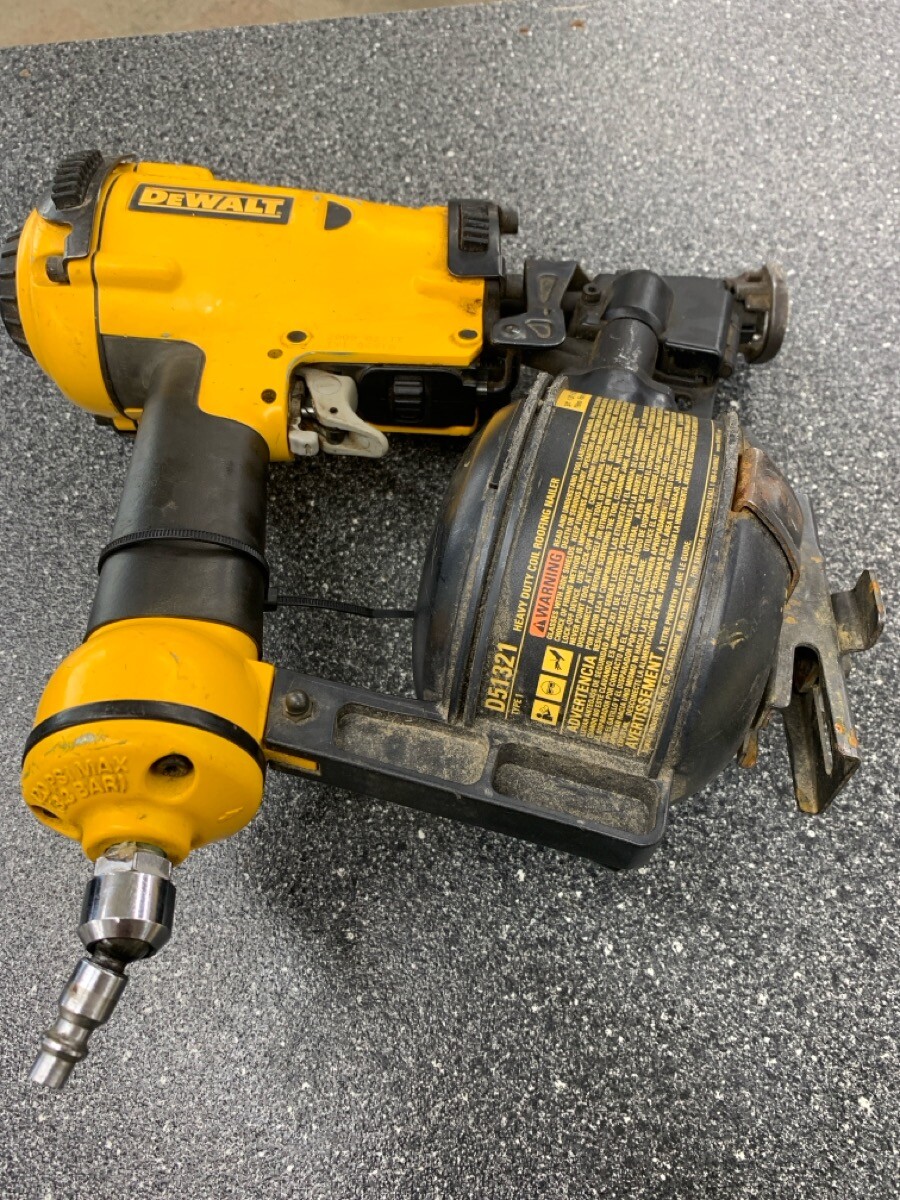 DeWalt D51321 Heavy Duty Coil Roofing Nailer (PS2011767) eBay