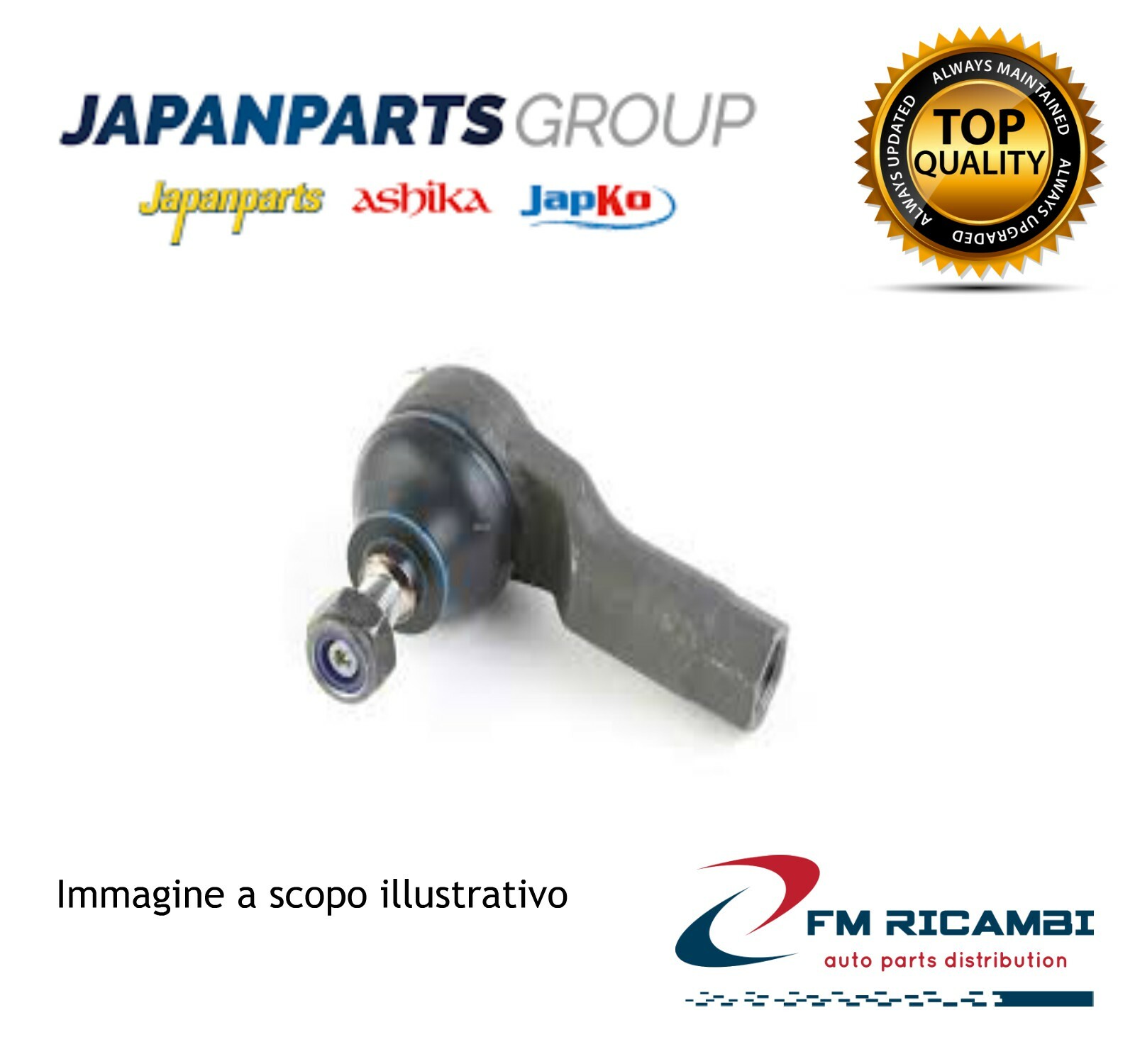 TI-005L JAPANPARTS Testina sterzo TATA (TELCO) SAFARI (42_FD) 1.9 D 2