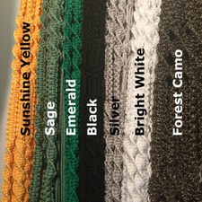 Beautiful USA-Macrame  - 28" inch 2mm Macrame Plant Hanger - 8 COLOR CHOICES 