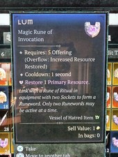 Diablo 4 - Eternal - Lum - Rune 