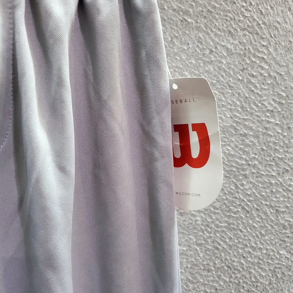 Wilson Youth Baseball Pants Small Gray Elastic Waist Boys - Image 2 of 4