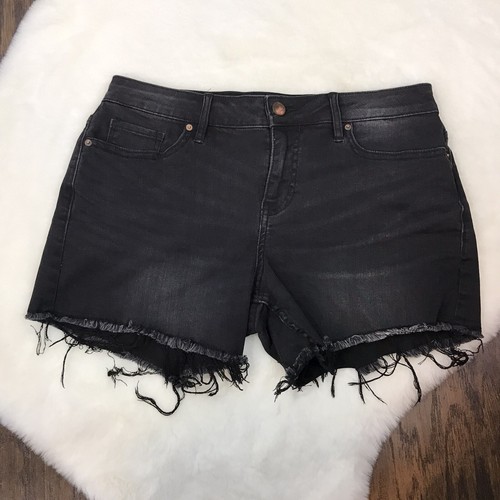 27 Denim Shorts Faded Black 