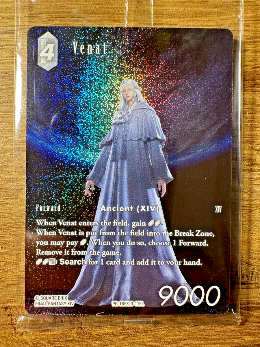 Final Fantasy TCG Opus 23 Hidden Trials Venat PR-165/23-115L *FULL 