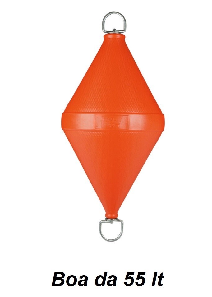 Gavitello Bicono Arancione 50x103 Cm - Per Nautica E Segnalazione - Foto 9